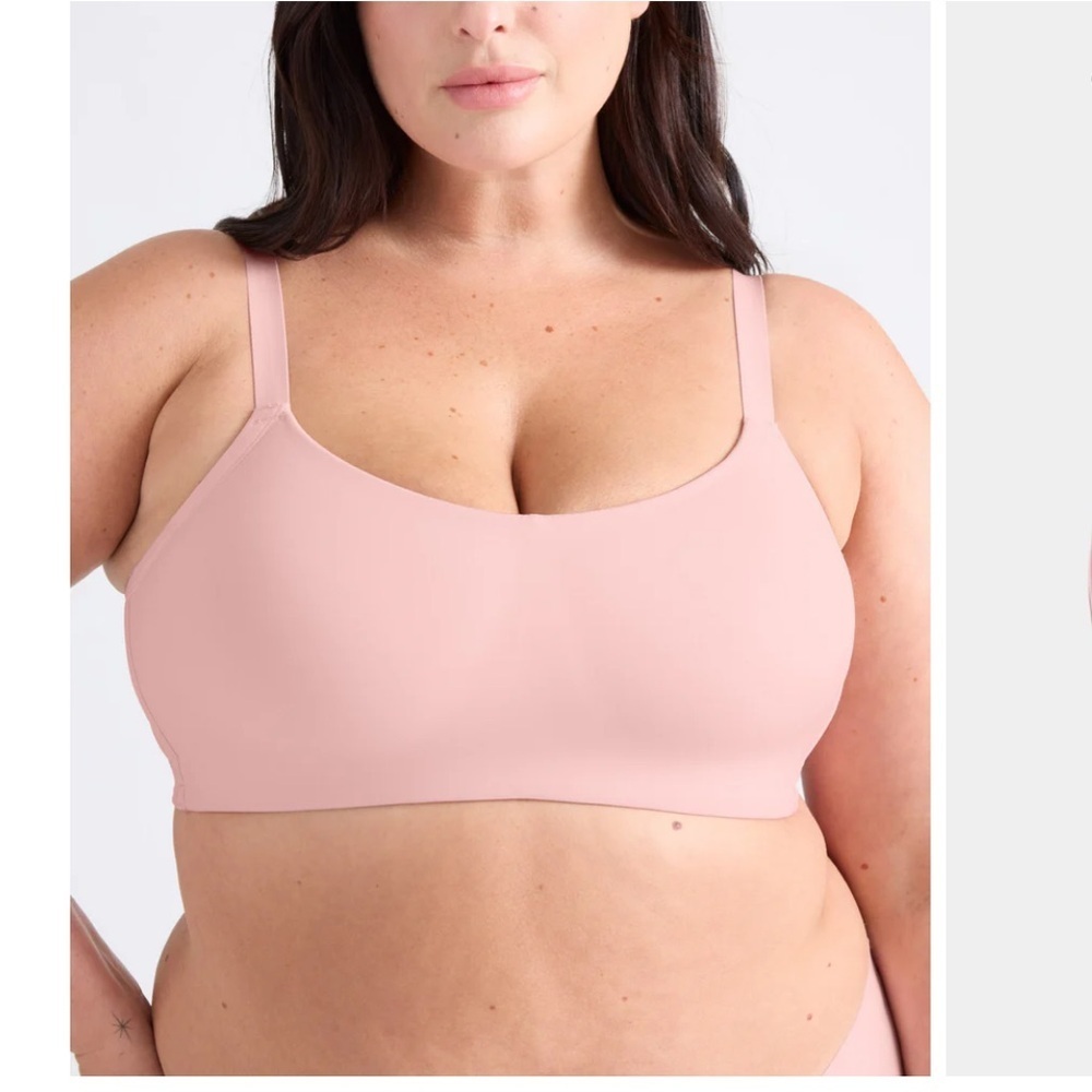 NWOT Knix The One&Only Scoop Bra M++ Rose Water